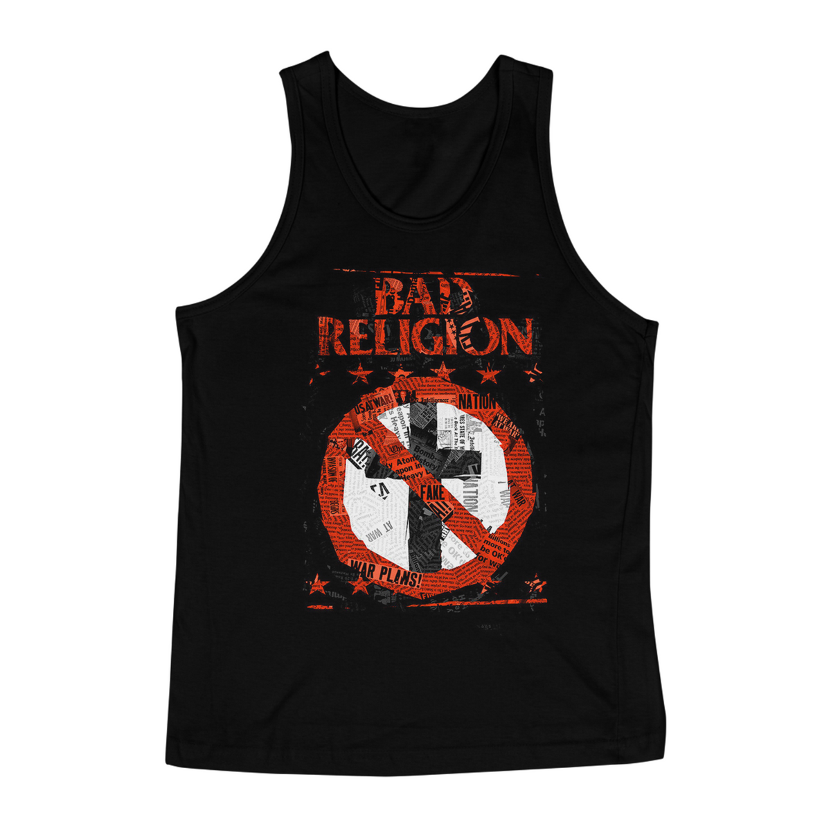 Nome do produto: Camiseta Regata - Bad Religion