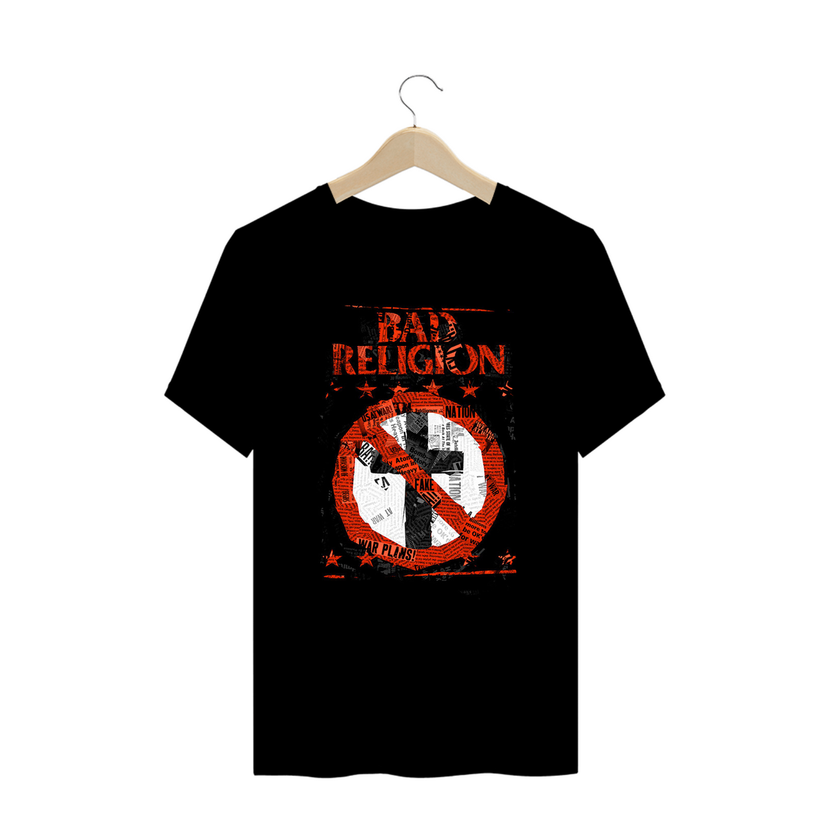 Nome do produto: Camiseta Plus Size - Bad Religion