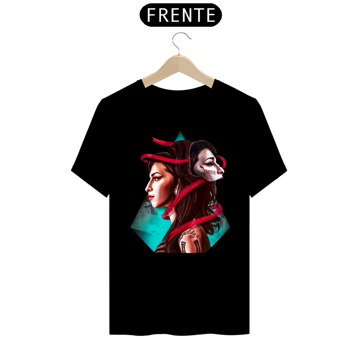 Nome do produto: Camiseta Classic - Amy Winehouse