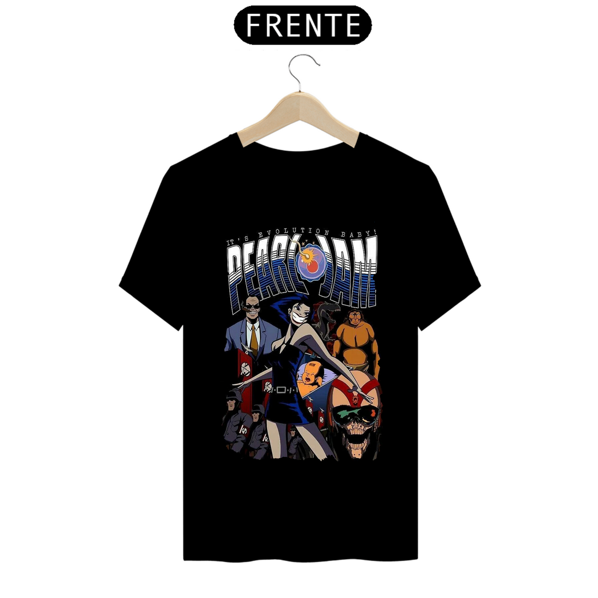 Nome do produto: Camiseta Classic - Pearl Jam