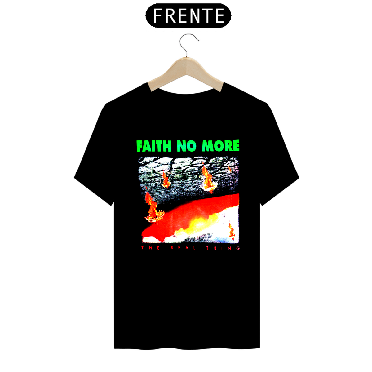 Nome do produto: Camiseta Classic - Faith No More