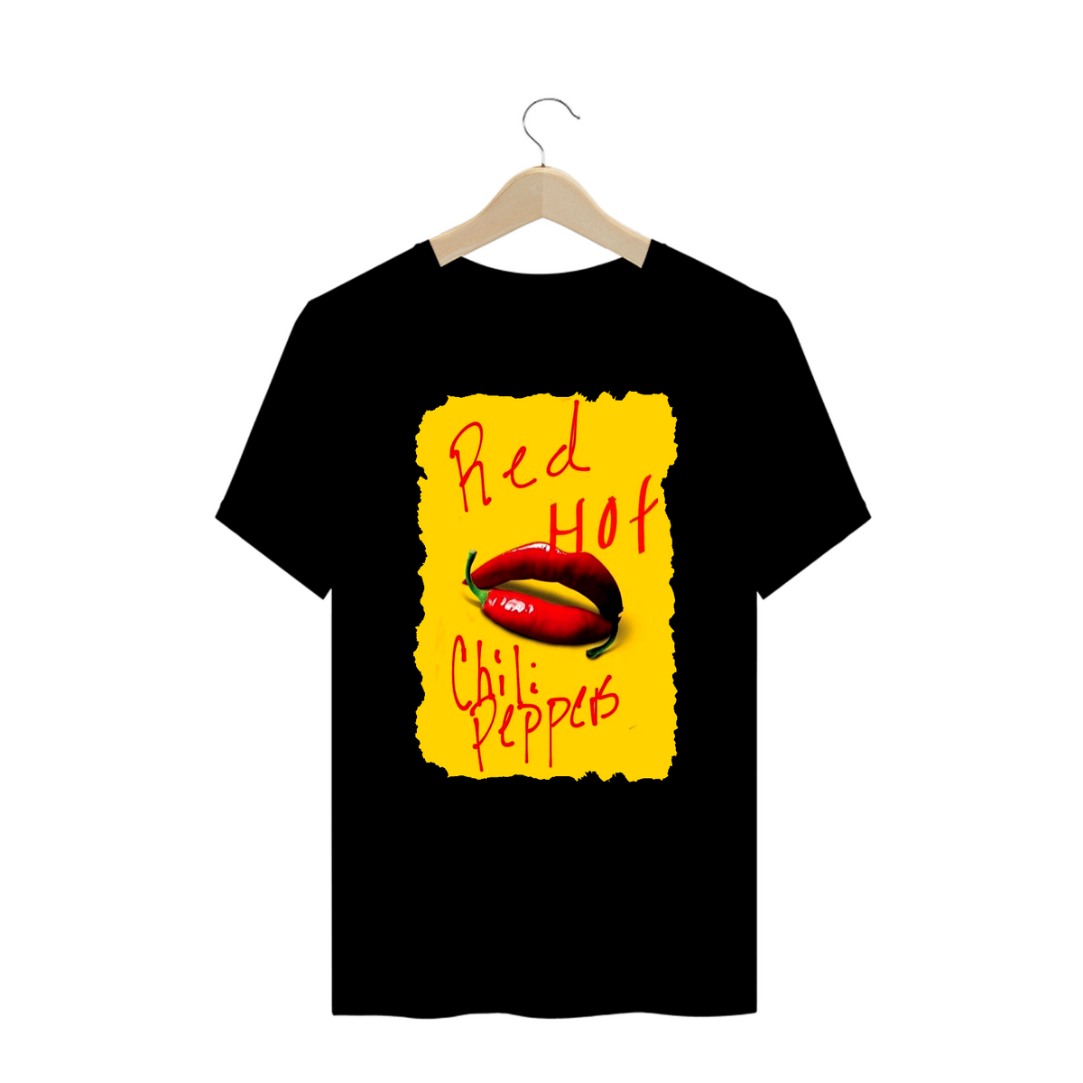 Nome do produto: Camiseta Plus Size - Red Hot Chilli Peppers