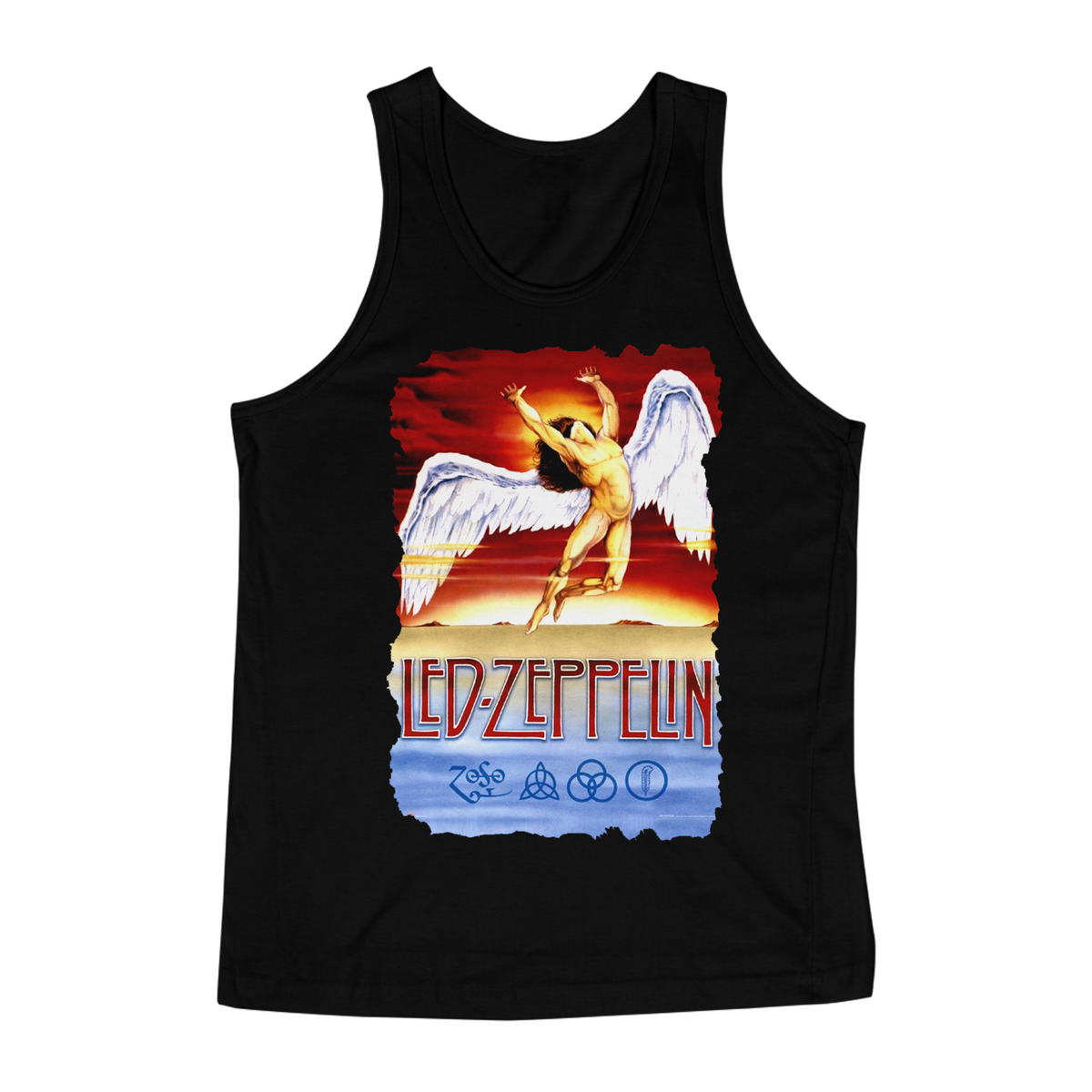 Nome do produto: Camiseta Regata - Led Zeppelin