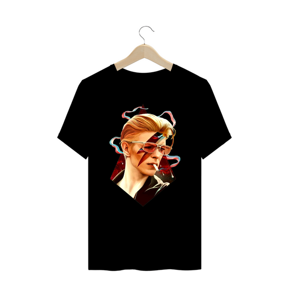 Camiseta Plus Size - David Bowie