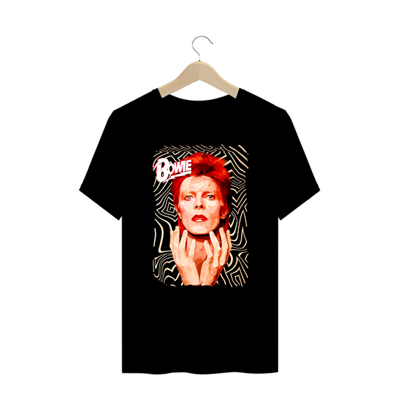 Camiseta Plus Size - David Bowie