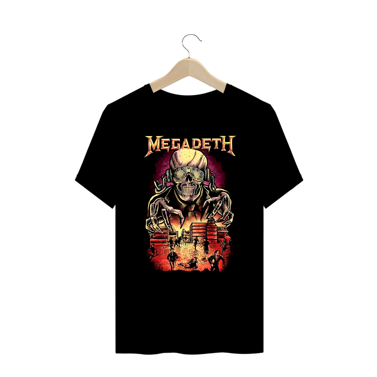 Nome do produto: Camiseta Plus Size - Megadeth