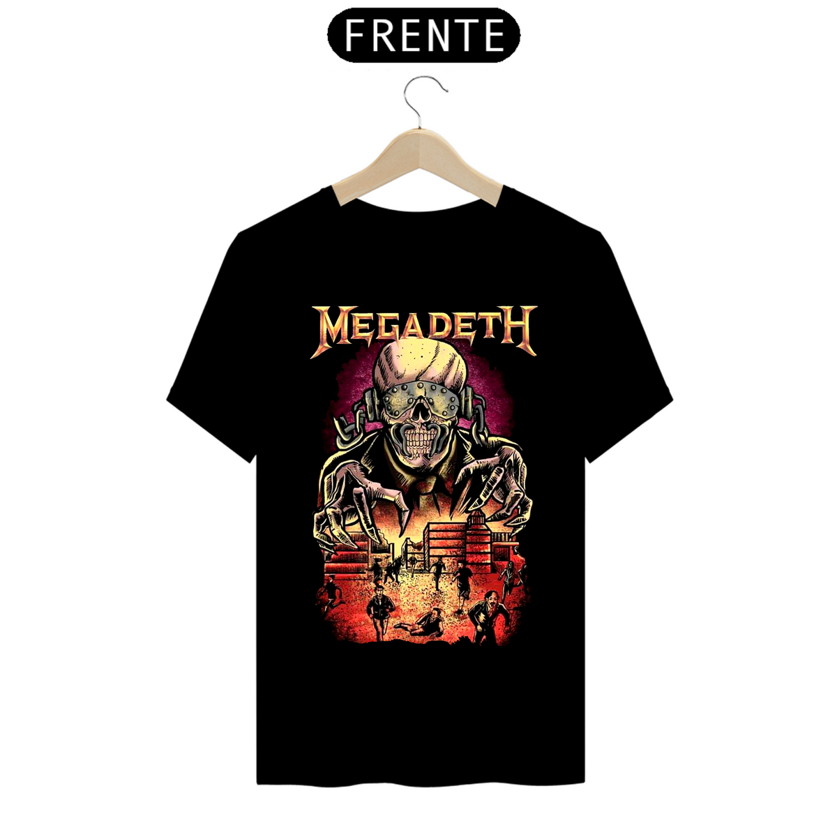 Nome do produto: Camiseta Classic - Megadeth