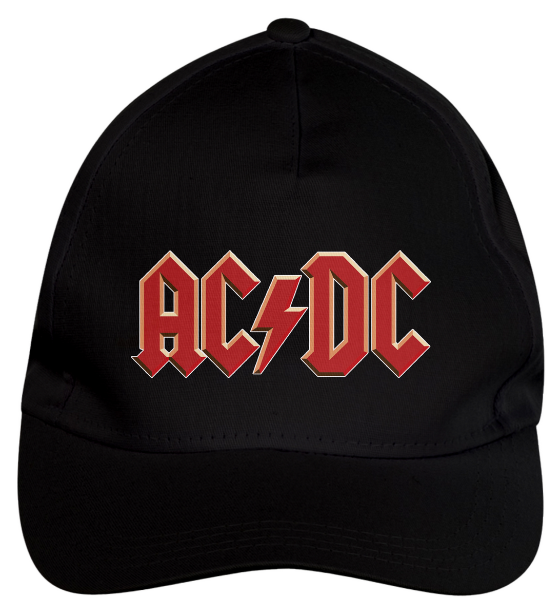 Nome do produto: Boné de Brim - AC/DC