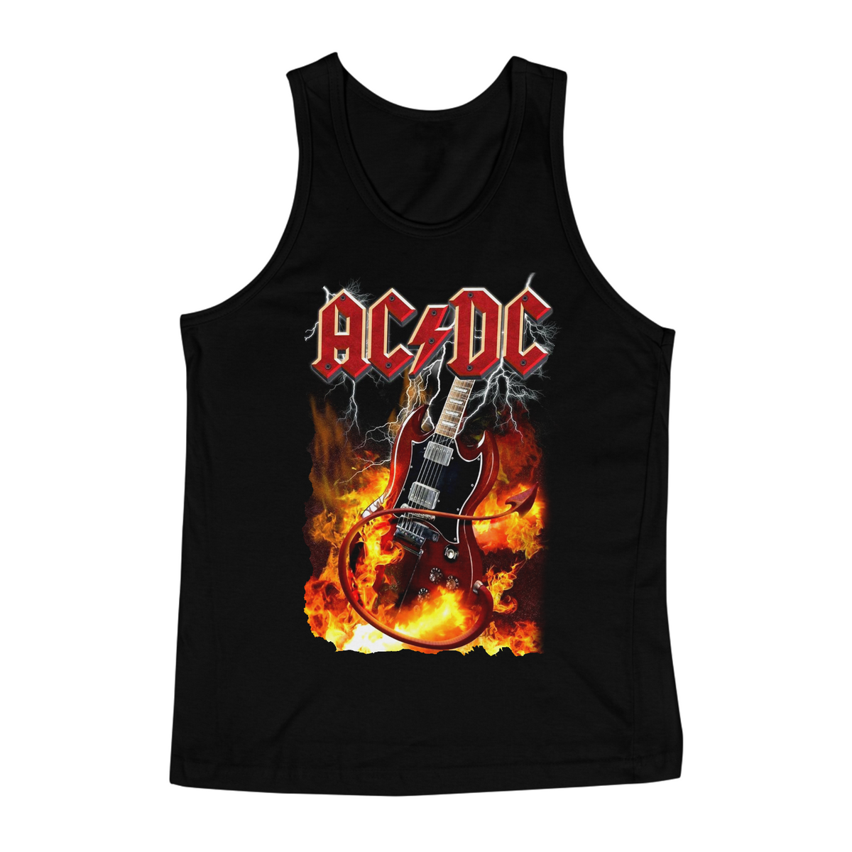 Nome do produto: Camiseta Regata - AC/DC