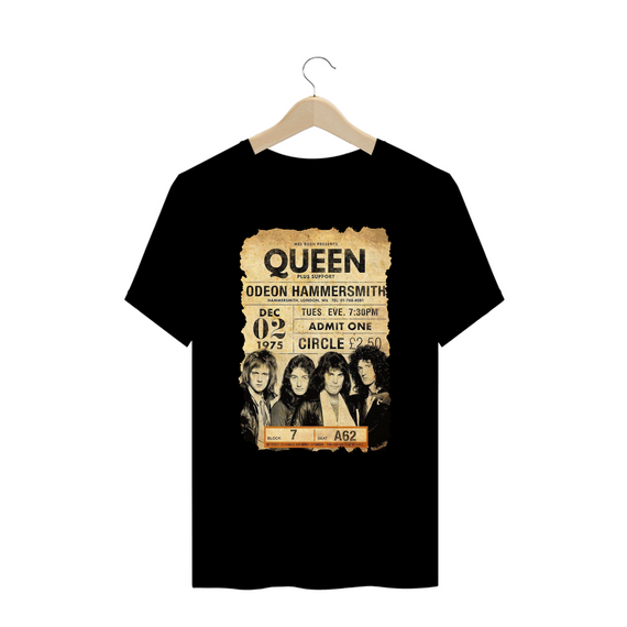 Camiseta Plus Size - Queen