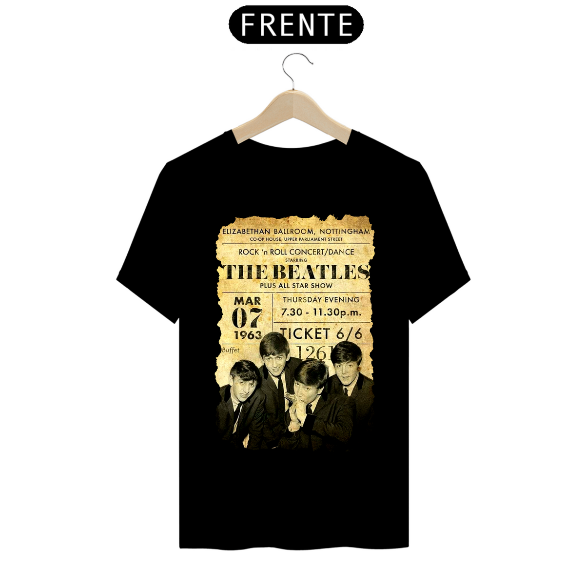 Nome do produto: Camiseta Classic - Beatles