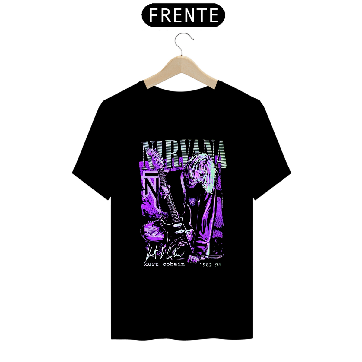 Nome do produto: Camiseta Classic - Nirvana