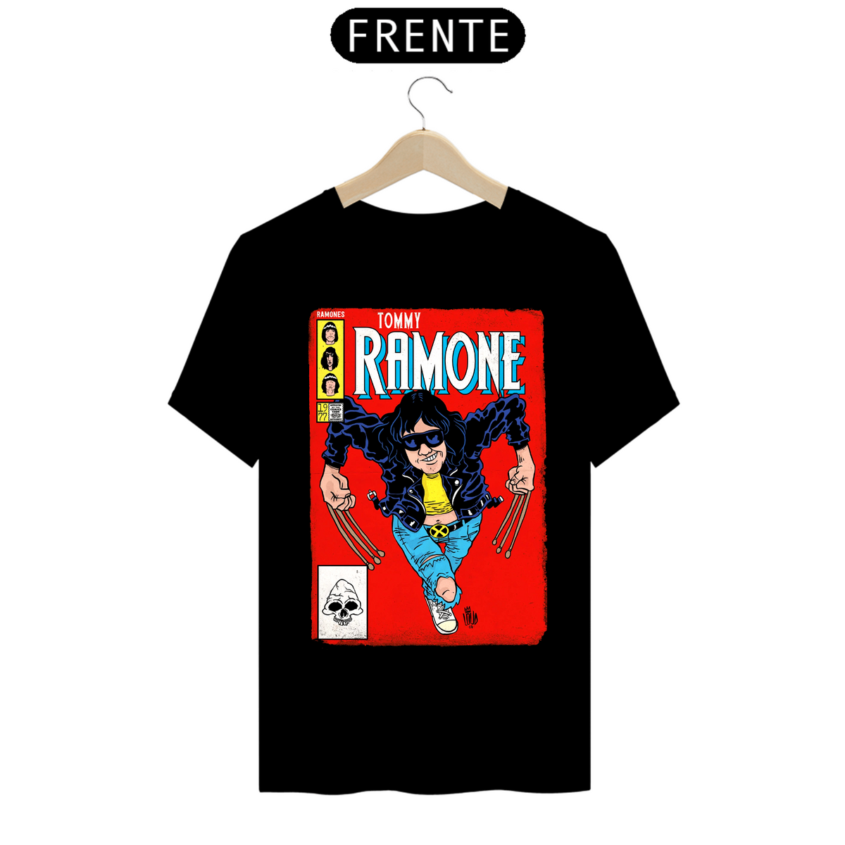 Nome do produto: Camiseta Classic - Ramones