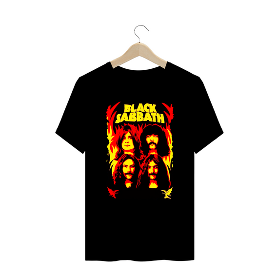 Camiseta Plus Size - Black Sabbath