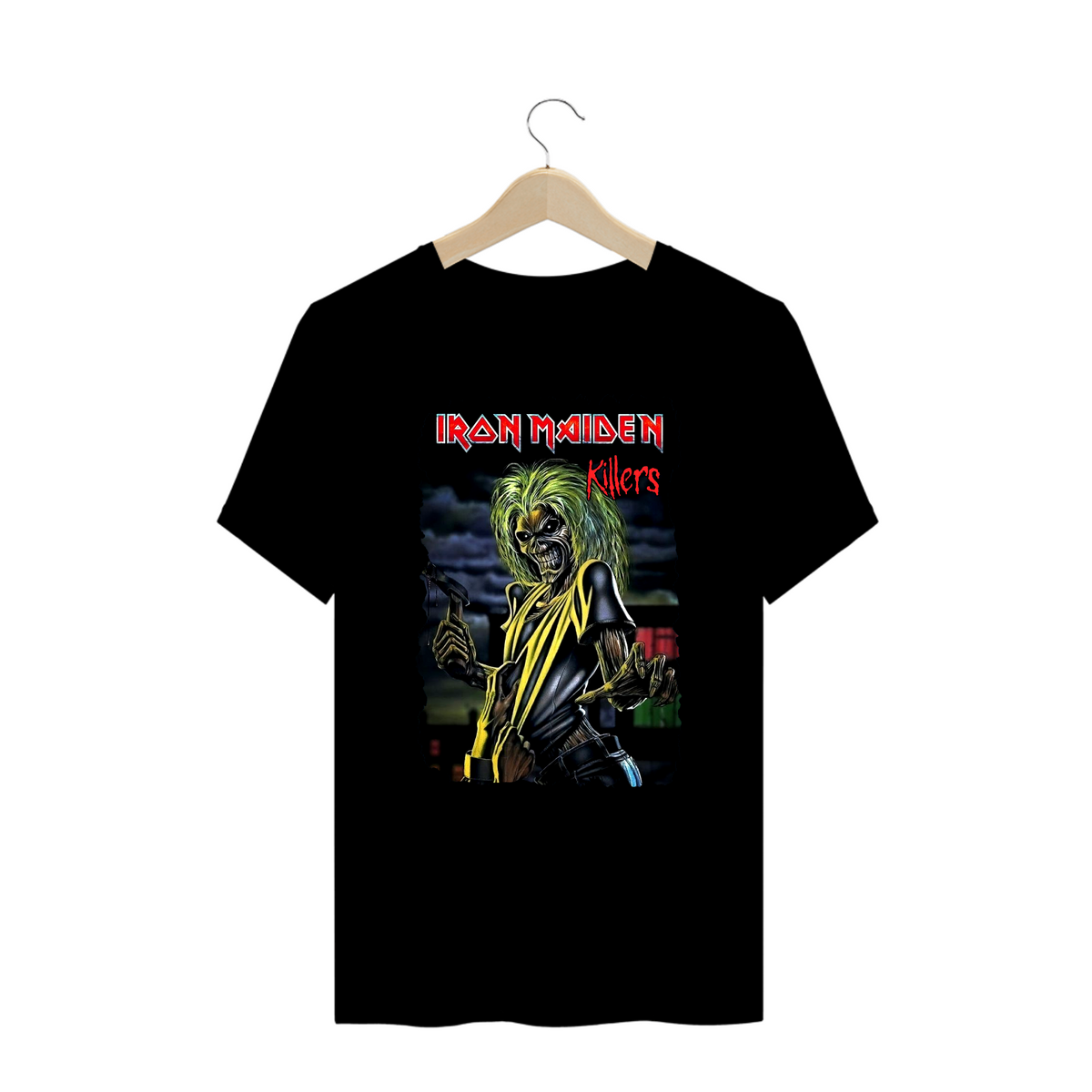 Nome do produto: Camiseta Plus Size - Iron Maiden