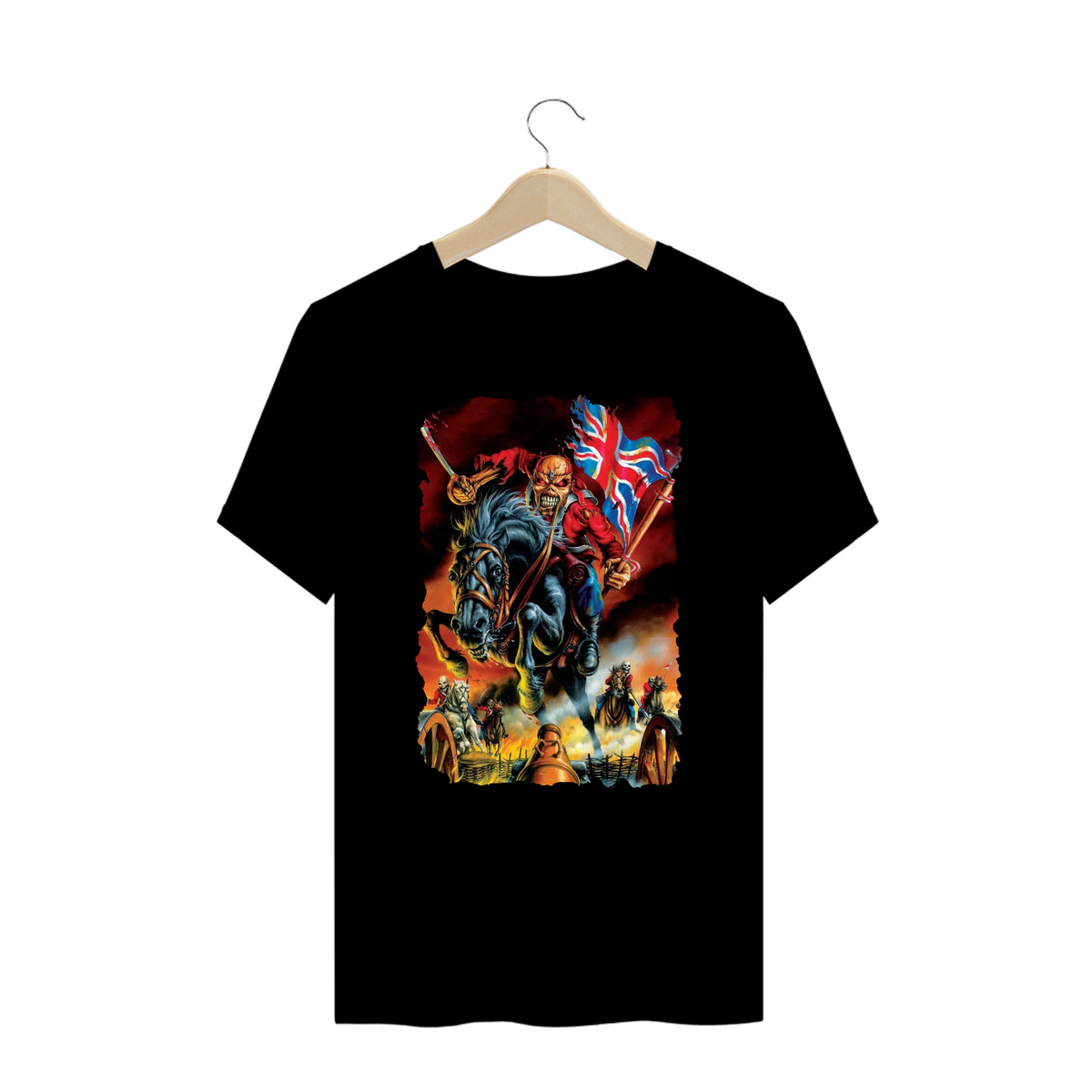 Nome do produto: Camiseta Plus Size - Iron Maiden