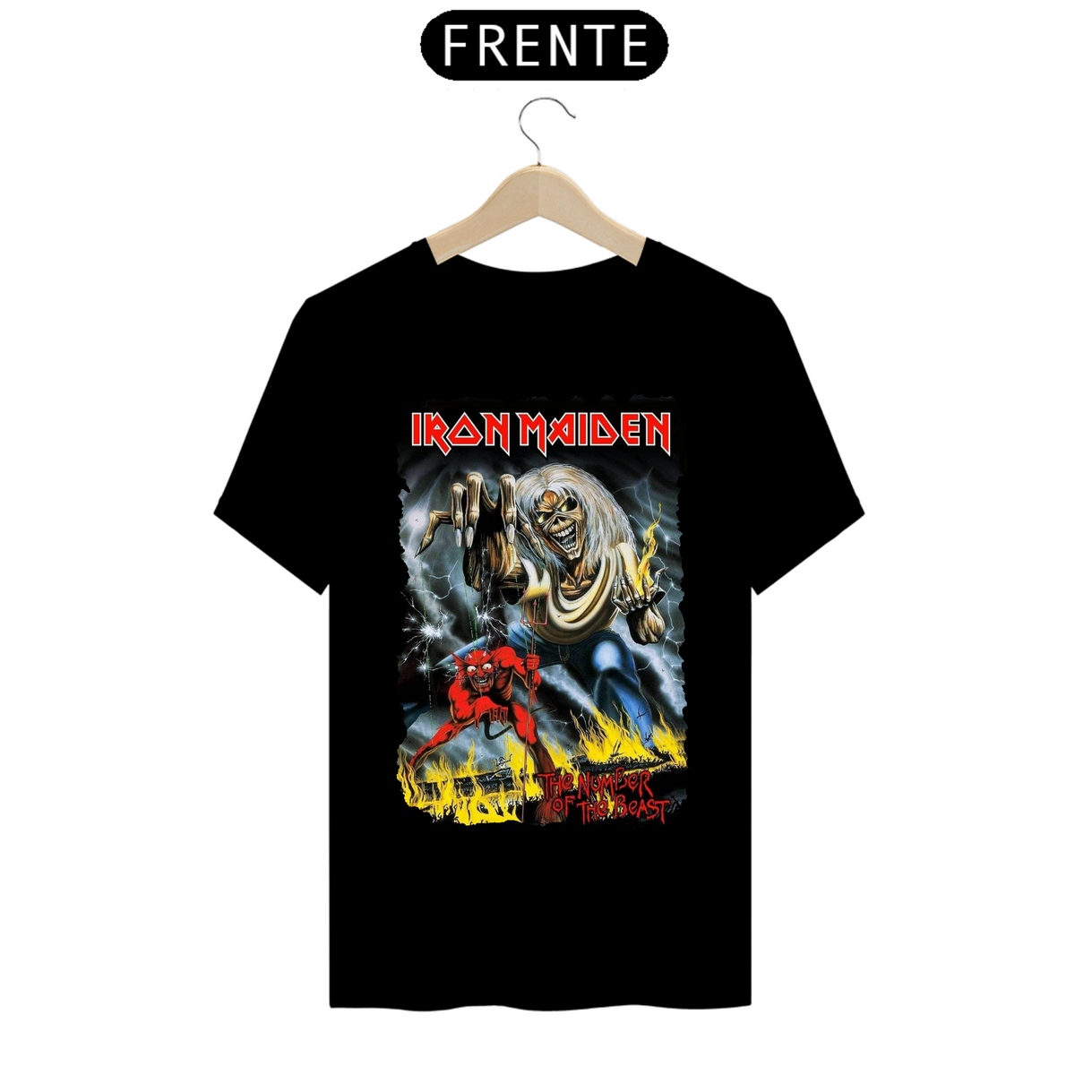 Nome do produto: Camiseta Classic - Iron Maiden