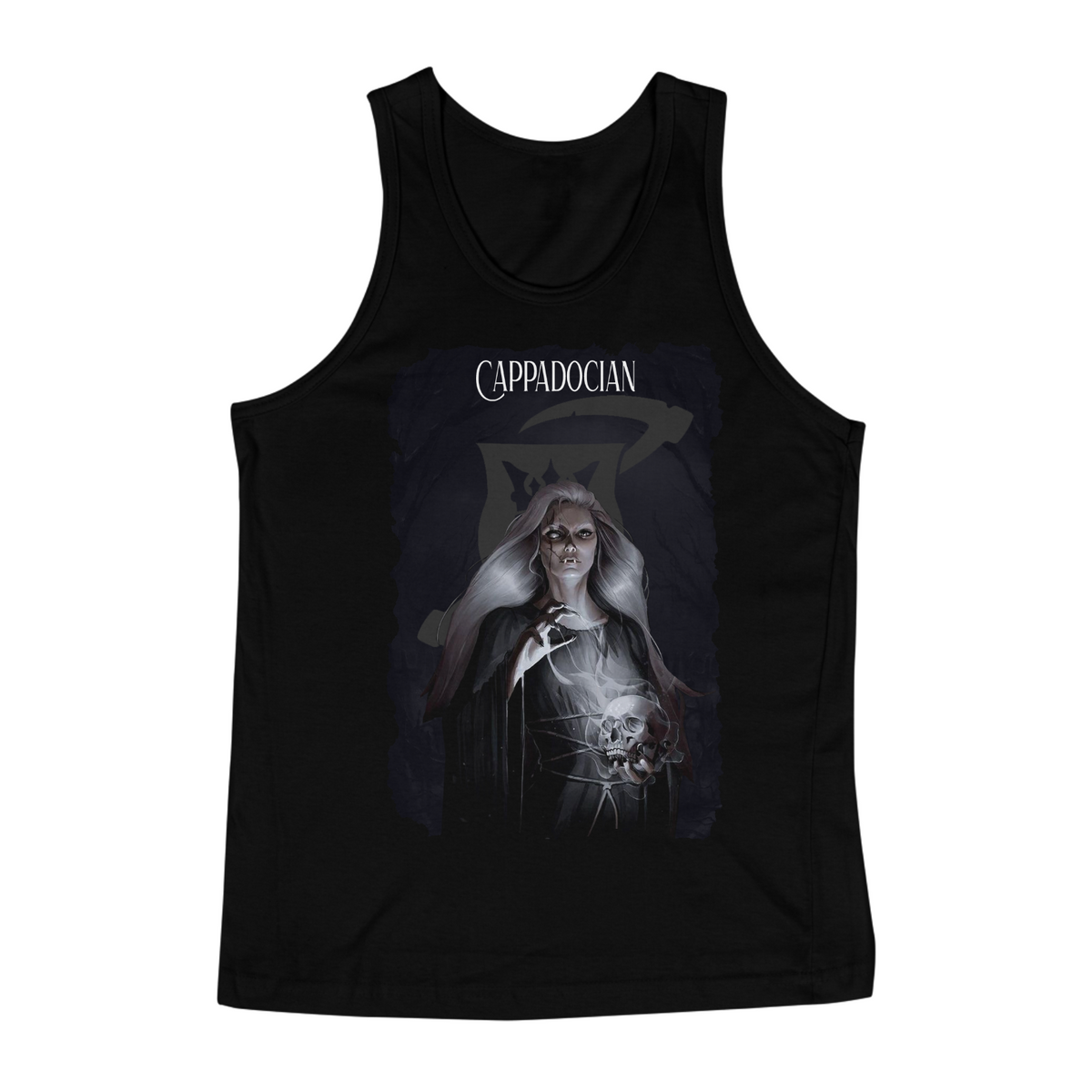 Nome do produto: Camiseta Regata (Vampiro) - Cappadocian