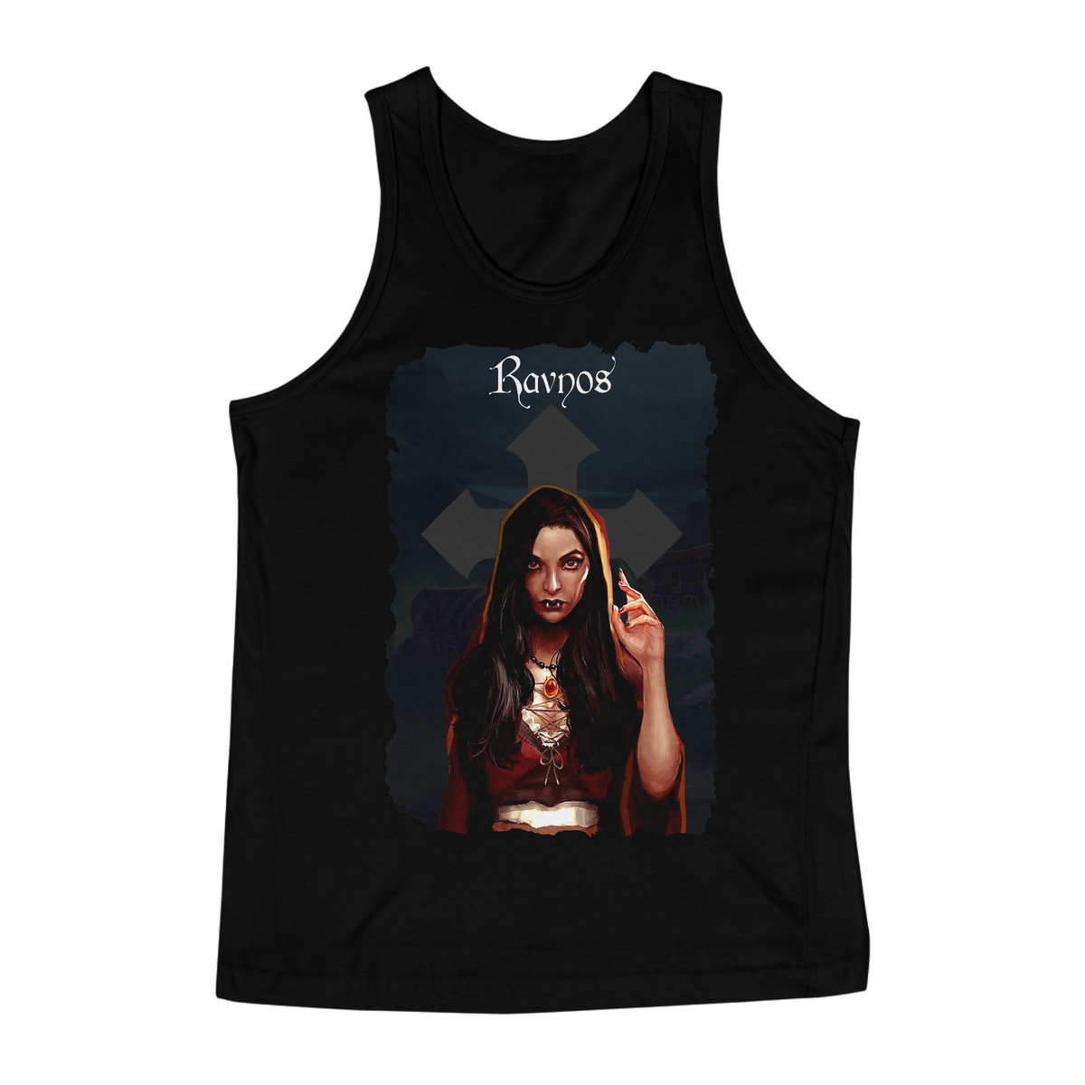 Nome do produto: Camiseta Regata (Vampiro) - Ravnos