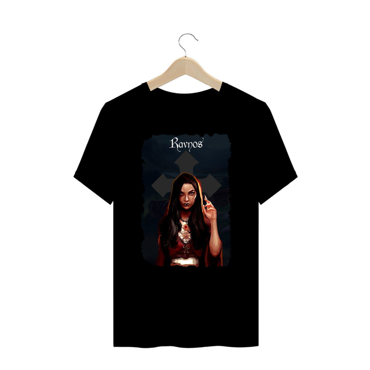 Nome do produto: Camiseta Plus Size (Vampiro) - Ravnos