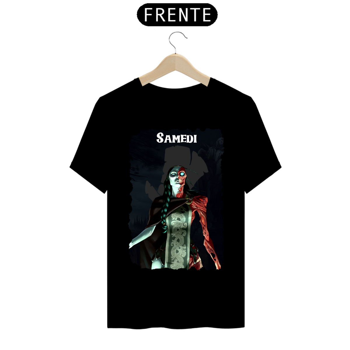 Nome do produto: Camiseta Classic (Vampiro) - Samedi