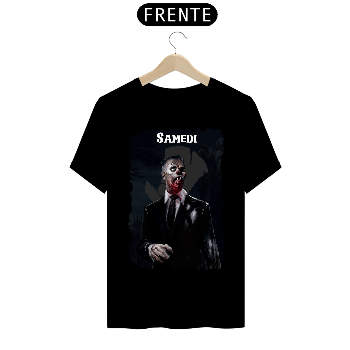 Nome do produto: Camiseta Classic (Vampiro) - Samedi