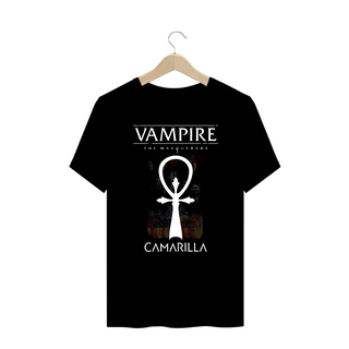 Camiseta Plus Size (Vampiro) - Camarilla