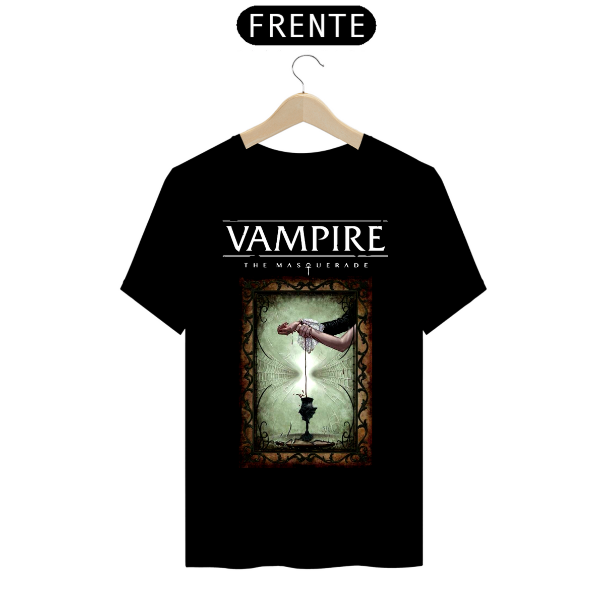 Nome do produto: Camiseta Classic (Vampiro) - Vampiro, A Máscara