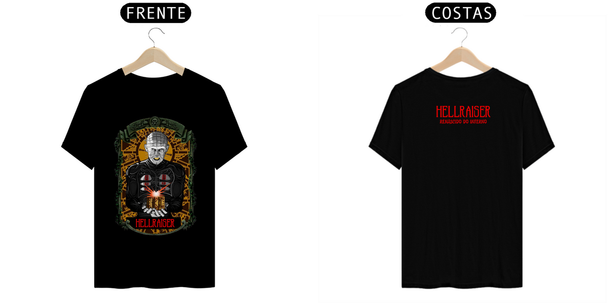 Nome do produto: Camiseta Masculina - Hellraiser