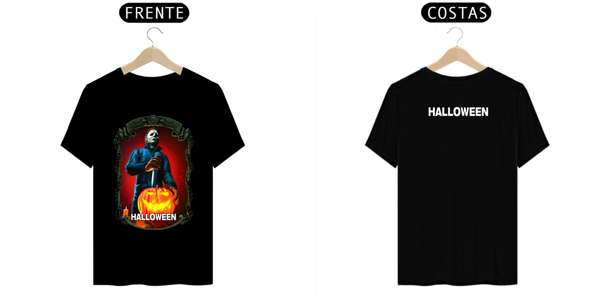 Nome do produto: Camiseta Masculina - Halloween