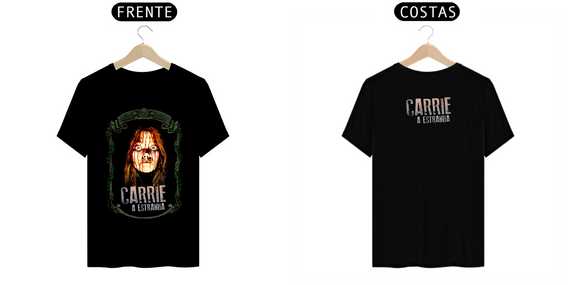 Camiseta Masculina - Carrie, a Estranha