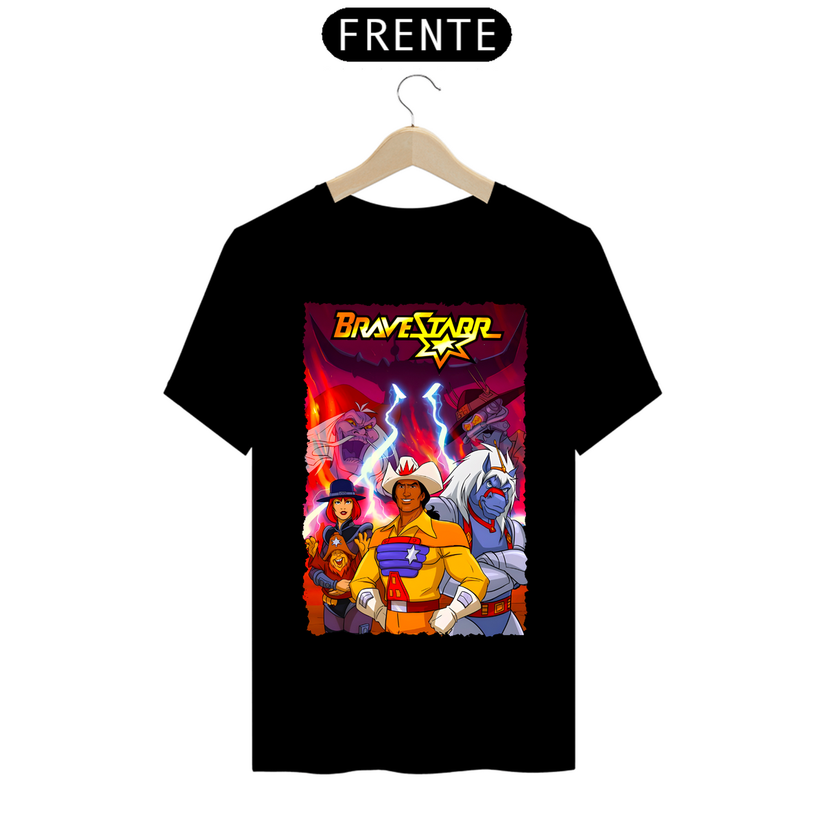 Nome do produto: Camiseta Classic - Bravestarr