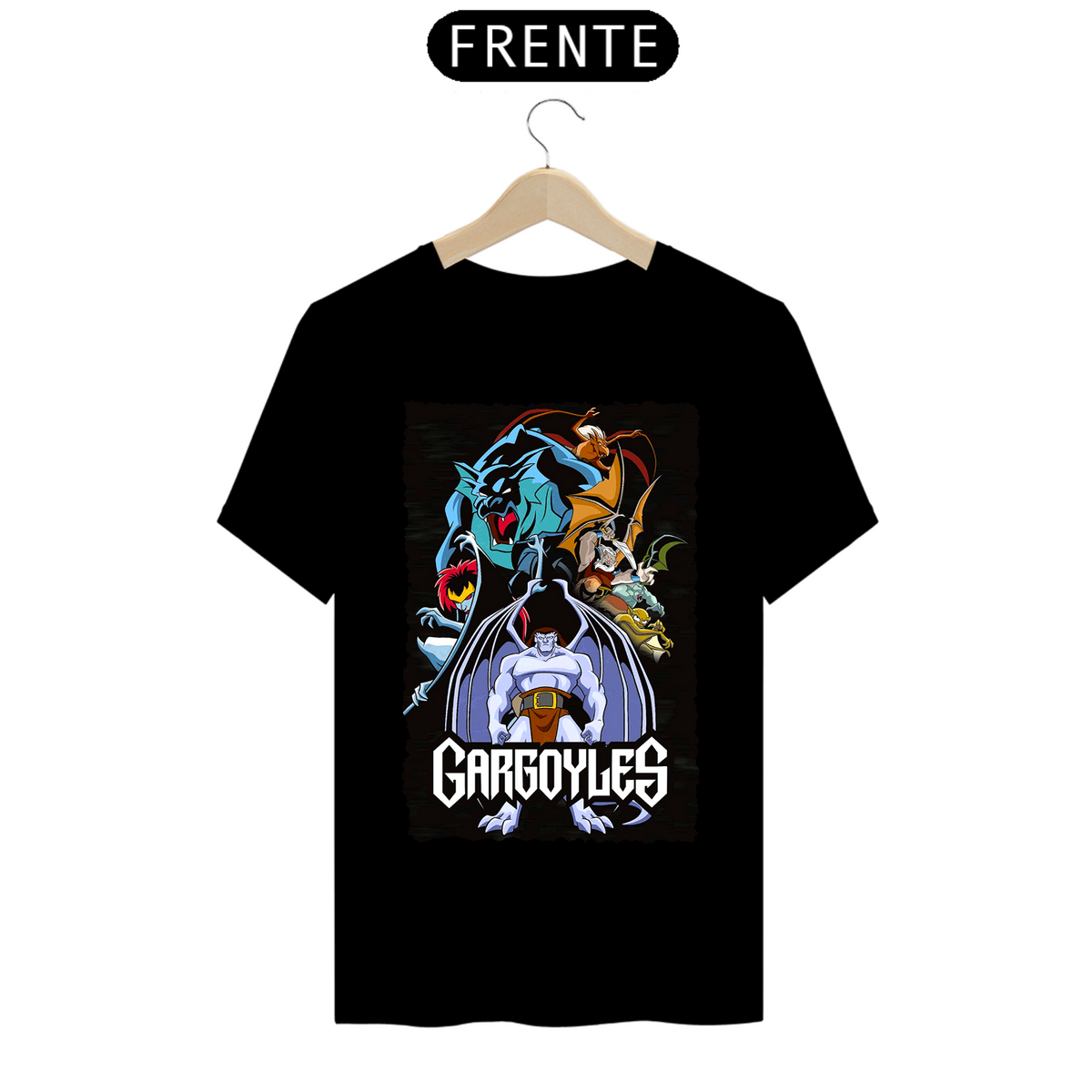 Nome do produto: Camiseta Classic - Gárgulas