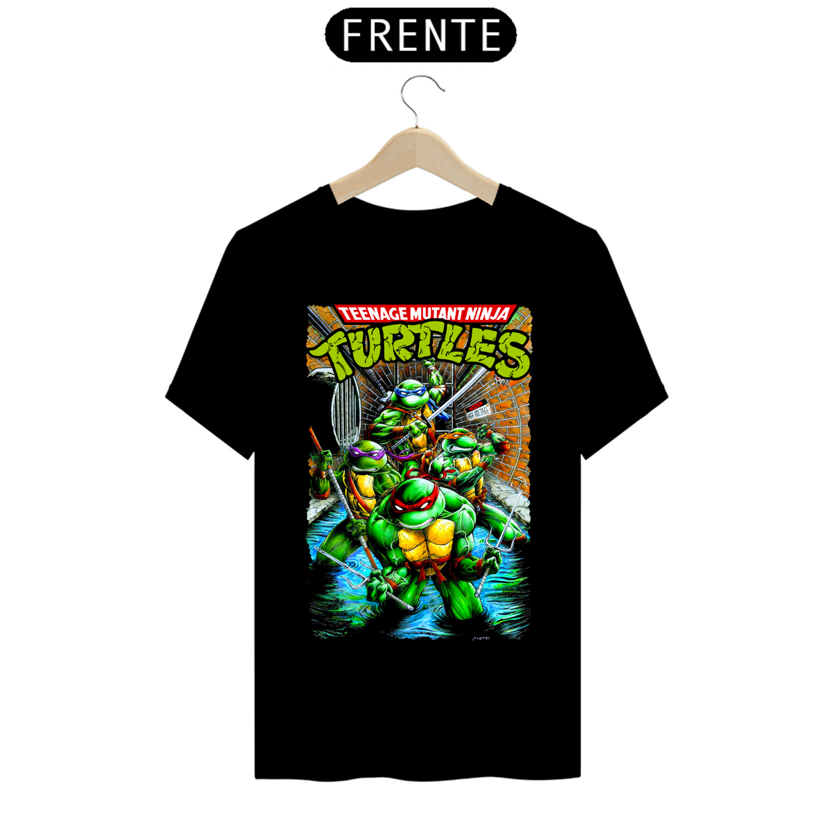 Nome do produto: Camiseta Classic - Tartarugas Ninja