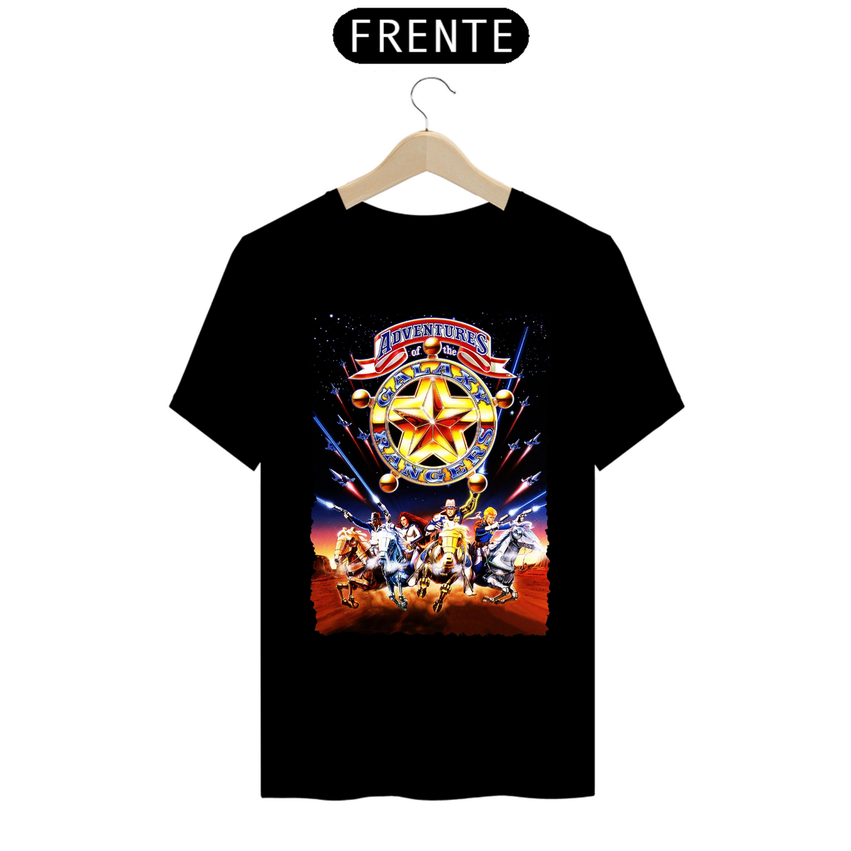 Nome do produto: Camiseta Classic - Galaxy Rangers