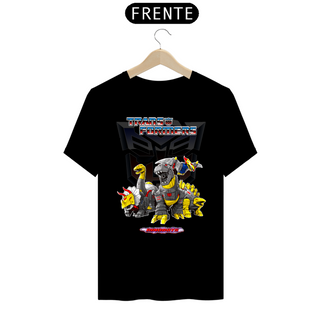 Nome do produtoCamiseta Classic - Transformers - Dinobots