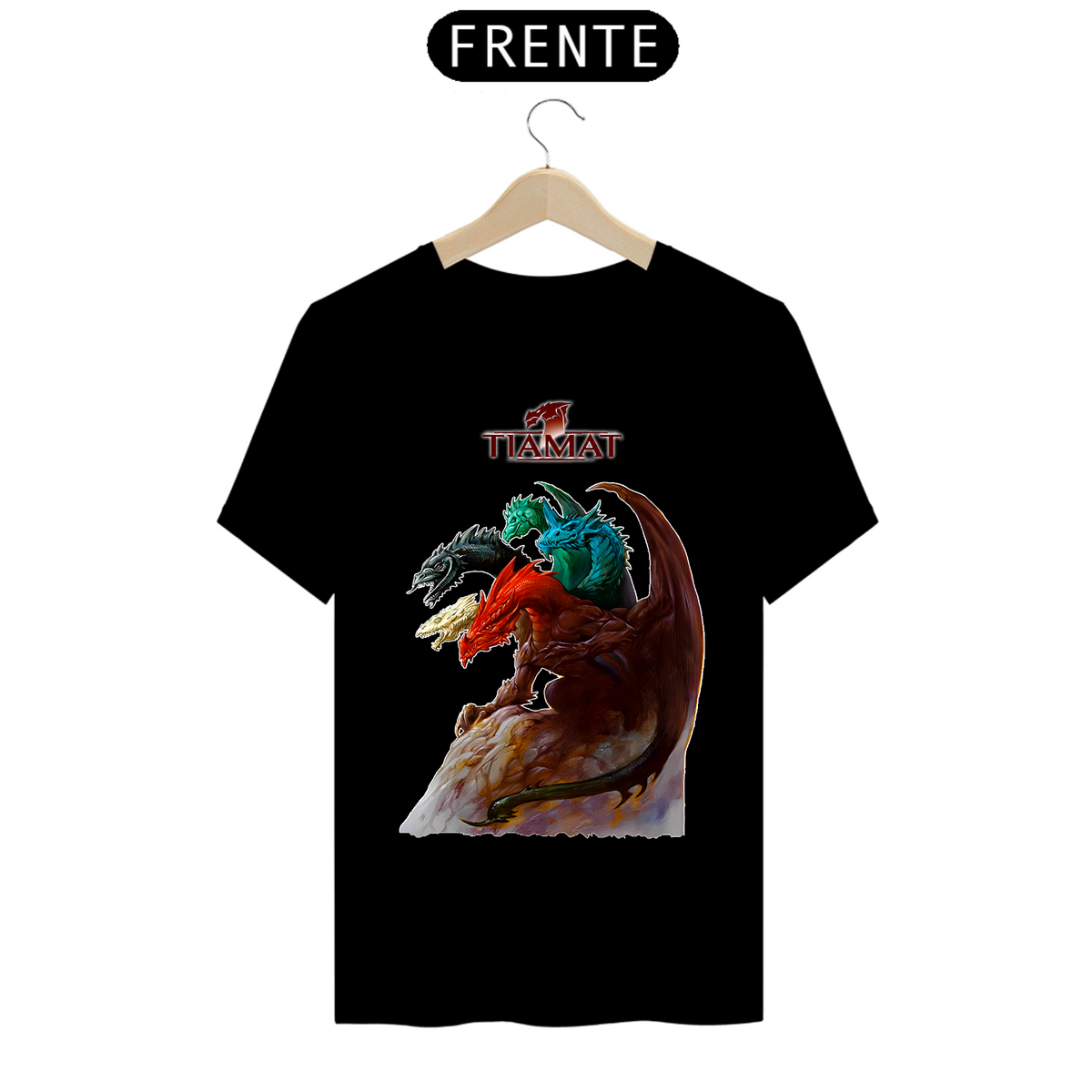 Nome do produto: Camiseta Classic - Caverna do Dragão - Tiamat