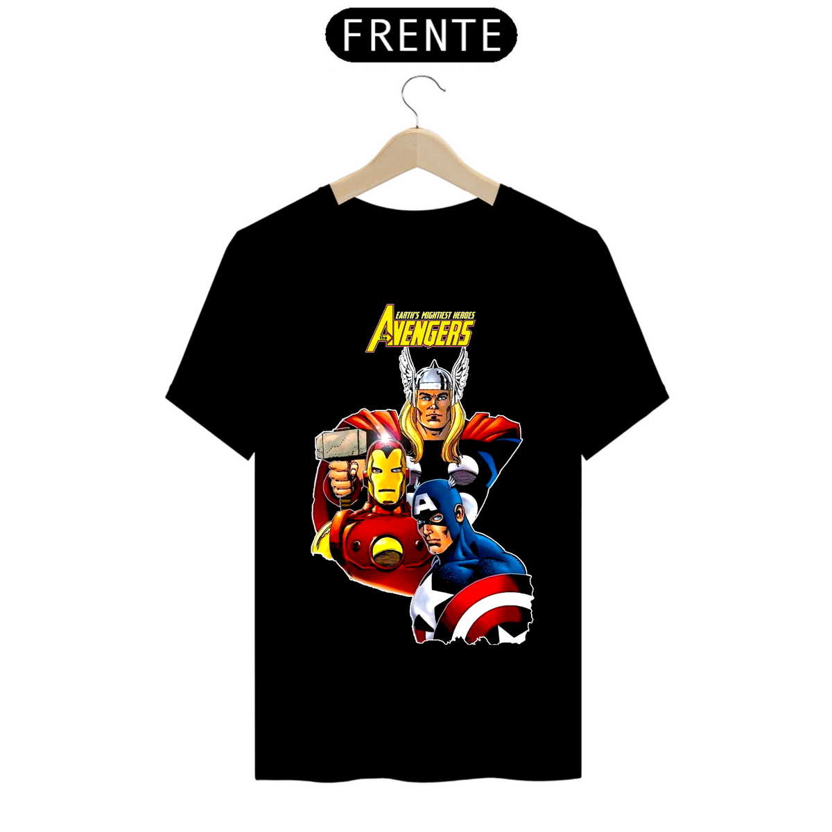 Nome do produto: Camiseta Classic - Vingadores