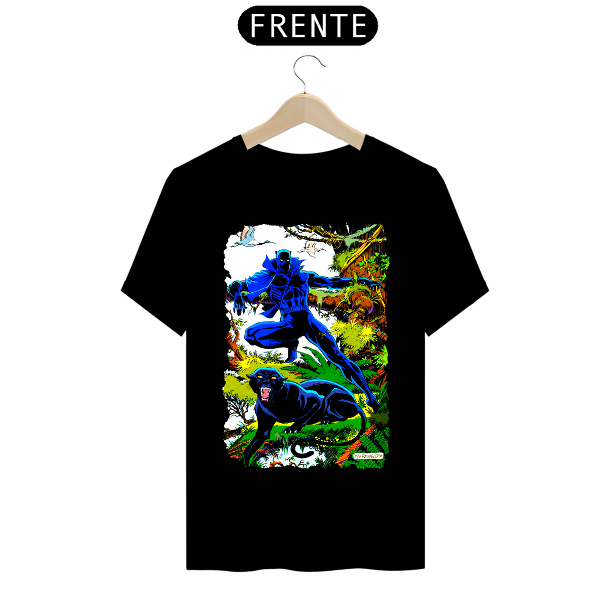 Nome do produto: Camiseta Classic - Pantera Negra