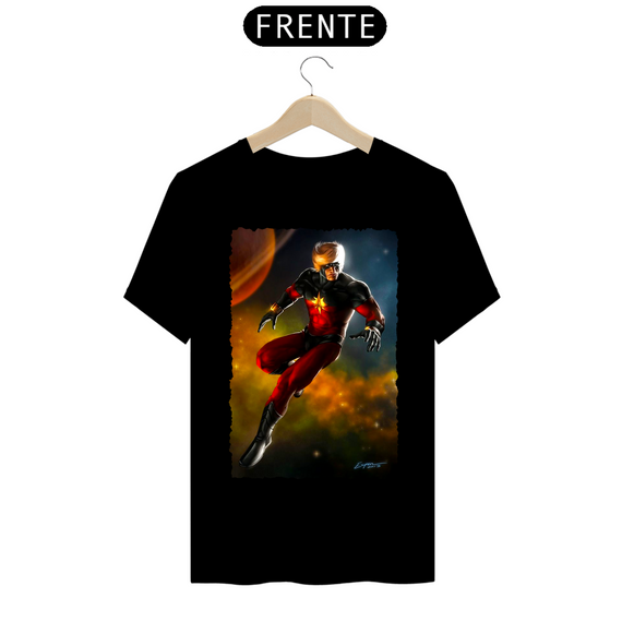 Camiseta Classic - Capitão Marvel