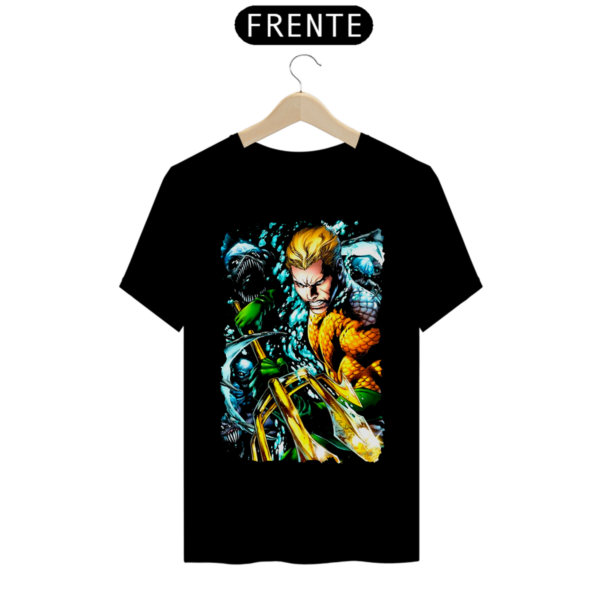 Nome do produto: Camiseta Classic - Aquaman