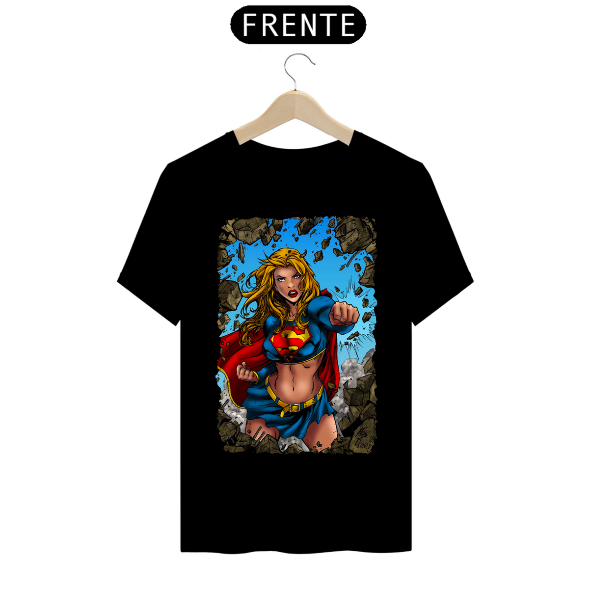 Nome do produto: Camiseta Classic - Supergirl