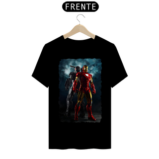 Camiseta Classic - Homem de Ferro e Máquina de Combate