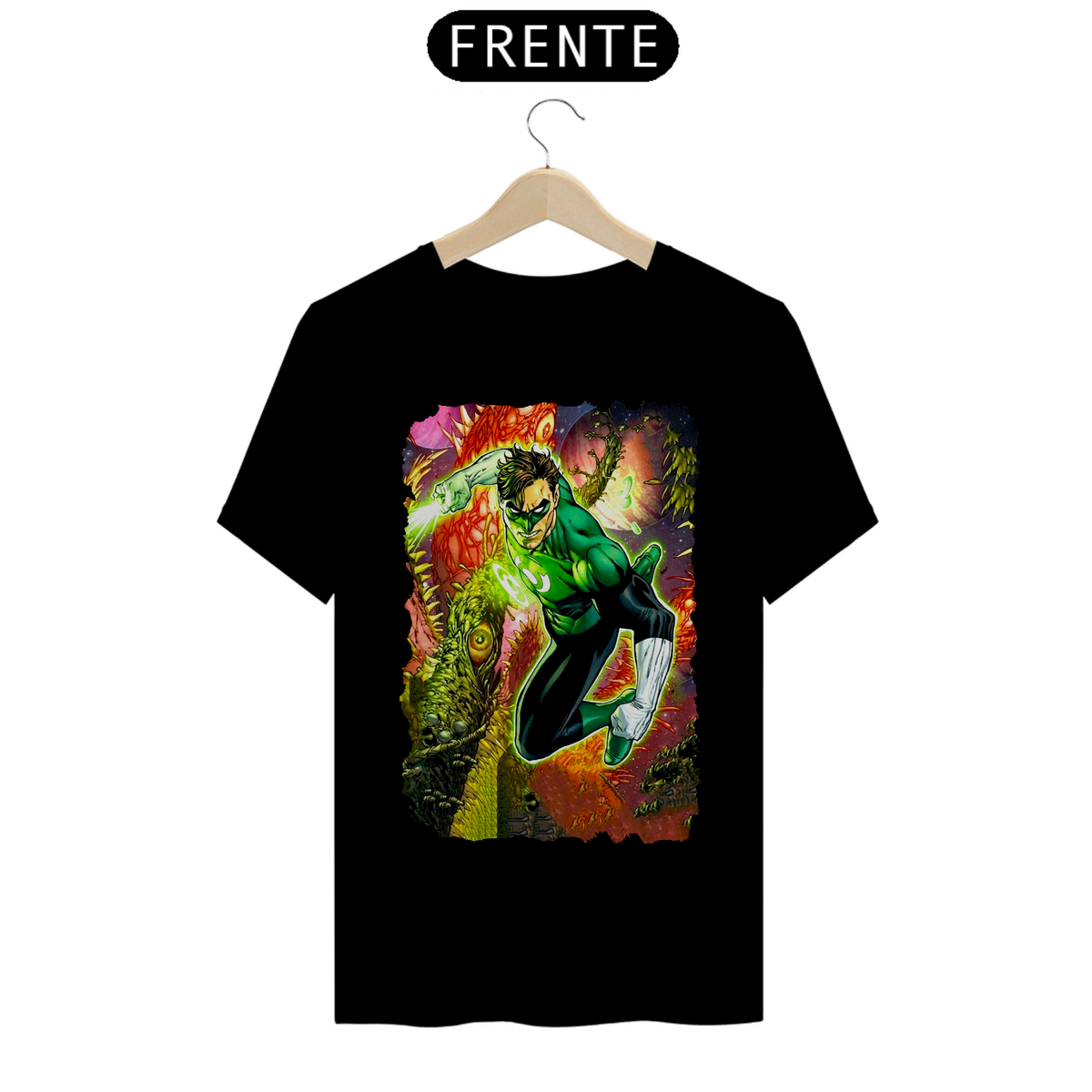 Nome do produto: Camiseta Classic - Lanterna Verde (Hal Jordan)