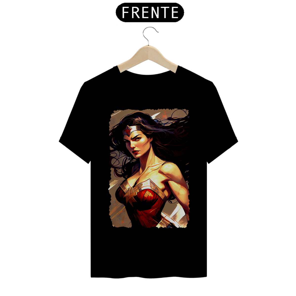 Nome do produto: Camiseta Classic - Mulher-Maravilha