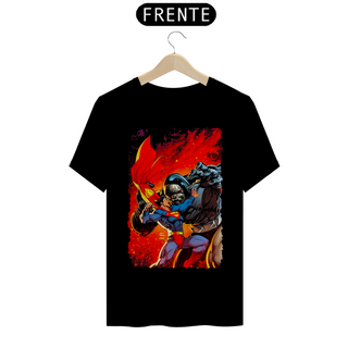 Camiseta Classic - Superman vs Darkseid