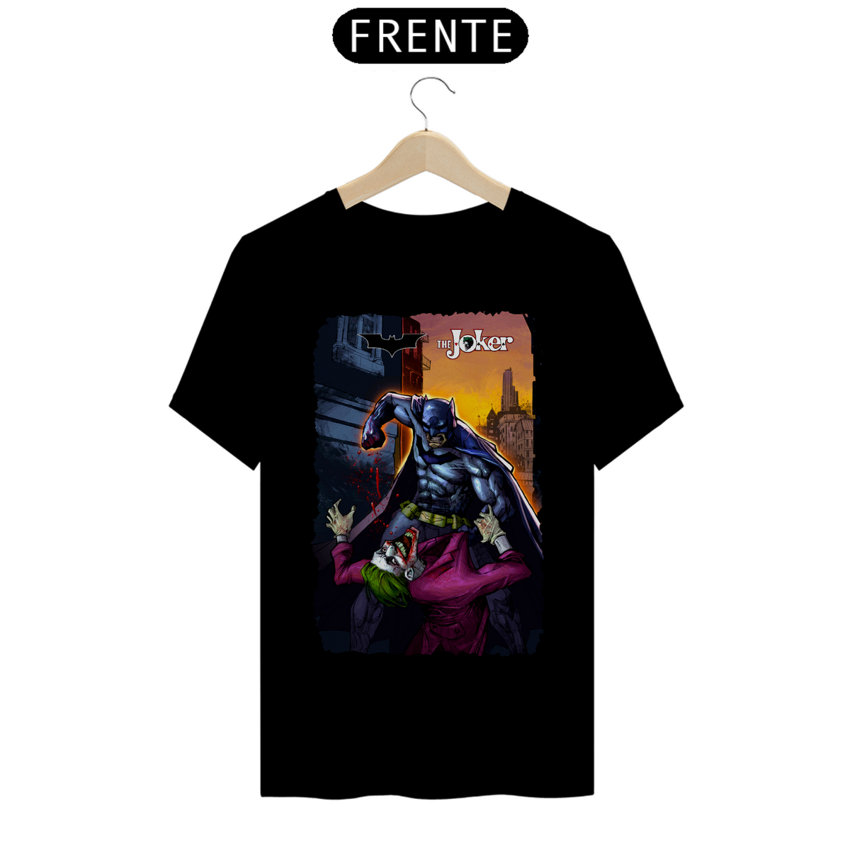 Nome do produto: Camiseta Classic - Batman vs Coringa