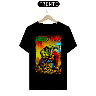 Nome do produtoCamiseta Classic - Hulk vs Thor