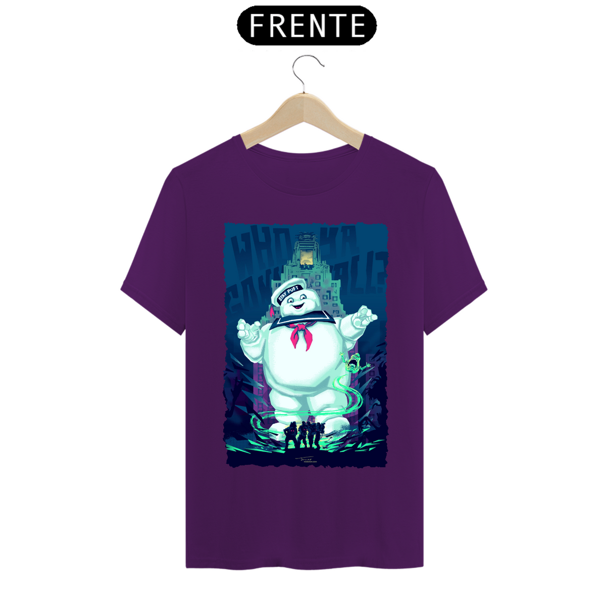 Nome do produto: Camiseta Classic - Caça-Fantasmas - Stay Puft