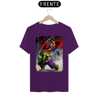 Nome do produtoCamiseta Classic - Hulk vs Thor